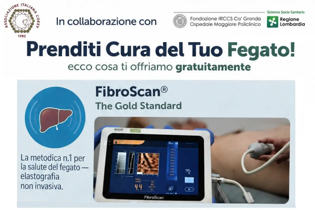 Screening per la salute metabolica e del fegato. Appuntamento domenica 18 ottobre 2026